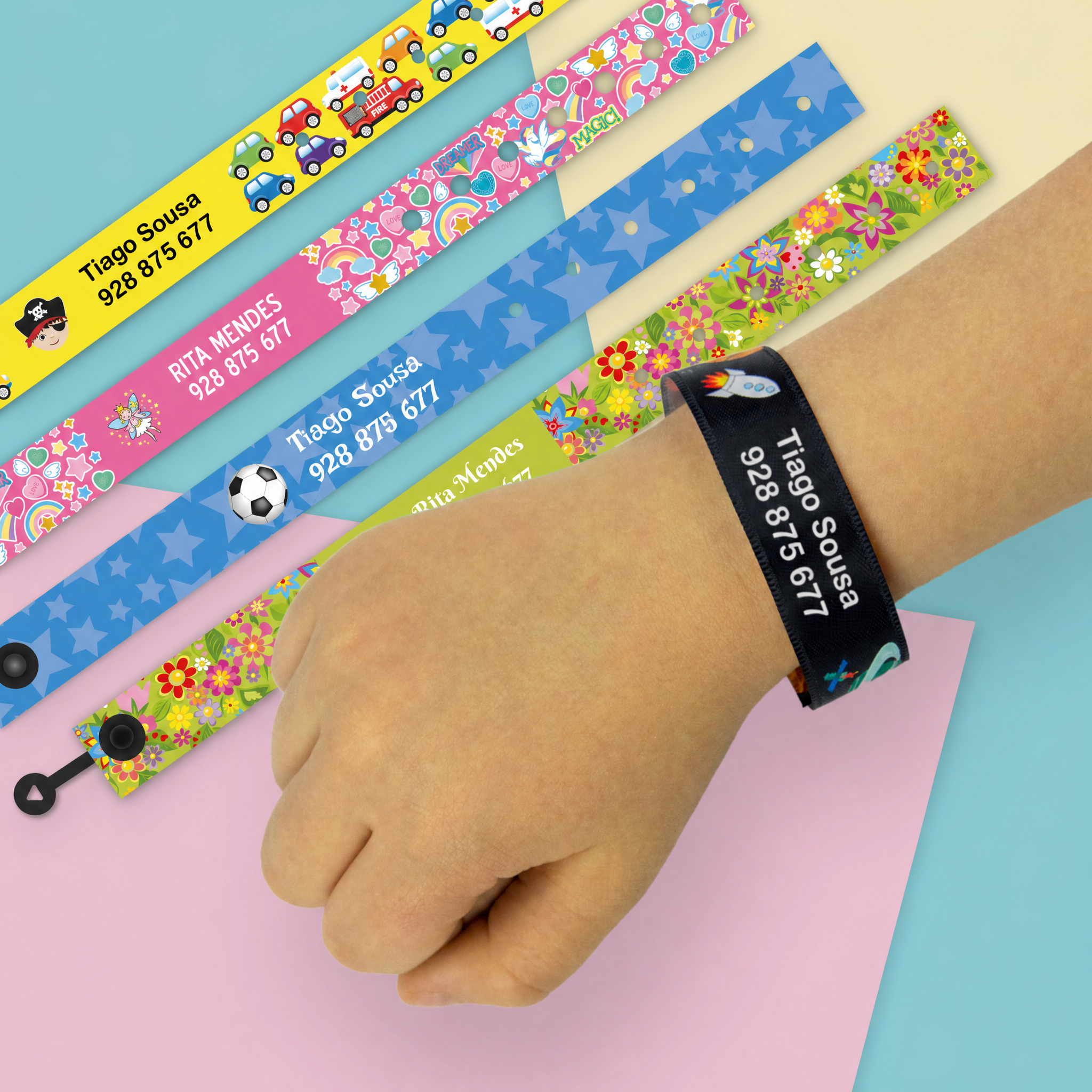 Pulseiras identificativas
